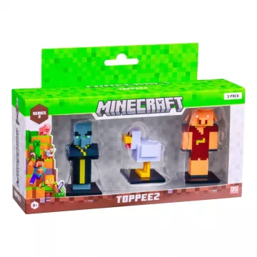 Minecraft 3D toppeez 3 db-os, s2, 24 féle - . kép