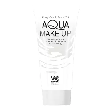 Vopsea de față la tub, pe bază de apă, 30 ml, alb - .foto