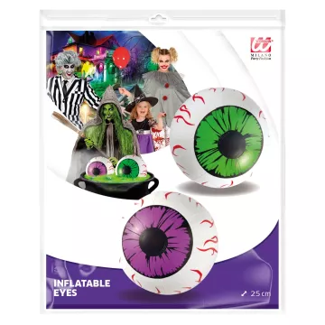 Felfújható óriás szemek - 25 cm, 2 db-os - . kép