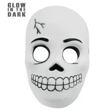 Maschera EVA a forma di scheletro fluorescente - .immagine