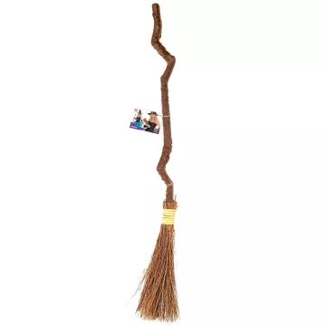 Élethű boszorkányseprű - 90 cm - . kép