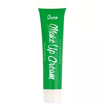 Vopsea pentru față la tub – 28 ml, verde - .foto