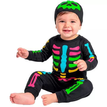Costum drăguț de schelet – mărimea 98 - .foto