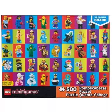 LEGO minifigurer: 500-brikkers puslespil – karaktergalleri - .billede