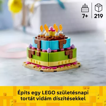 LEGO® Iconic Születésnapi torta 40815 - . kép