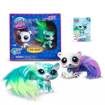 Littlest Pet Shop: Figurine – set dublu, modele diverse, seria 6 - .foto