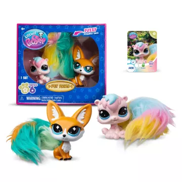 Littlest Pet Shop: Figurine – set dublu, modele diverse, seria 6 - .foto