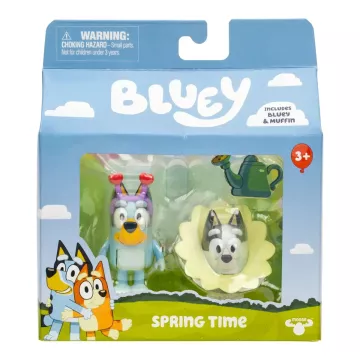 Bluey: Játékfigura dupla csomag - Tavasz - . kép