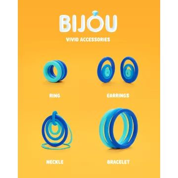 Hey Clay: Grande set di paste modellabili ad aria per creare bijoux – 8 pezzi - .immagine