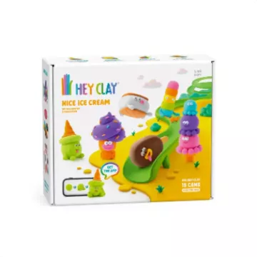Hey Clay: Set de plastilină care se usucă la aer – Înghețată - .foto