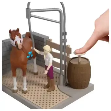 Schleich: 42792 Spălătoria de cai a Sofiei - .foto