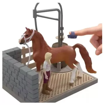 Schleich: 42792 Spălătoria de cai a Sofiei - .foto