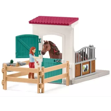 Schleich: 42710 Box de echitație Hannah & Cayenne - .foto