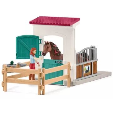 Schleich: 42710 Konjeniški komplet Hannah in Cayenne - .slika