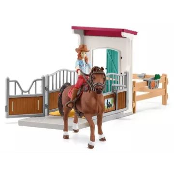 Schleich: 42710 Boks dla koni Hannah i Cayenne - .zdjęcie 