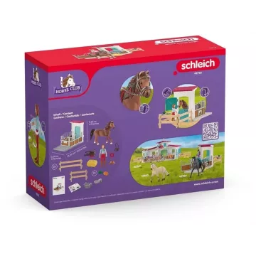 Schleich: 42710 Box de echitație Hannah & Cayenne - .foto