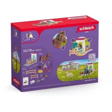 Schleich: 42710 Boks dla koni Hannah i Cayenne - .zdjęcie 
