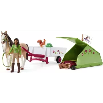 Schleich: 42533 Sarah în tabără - .foto