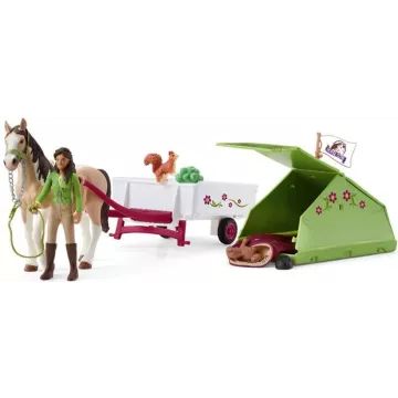 Schleich: 42533 Sarah beim Camping - . bild aus