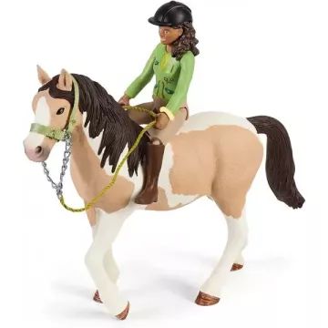 Schleich : 42533 Sarah fait du camping - .image