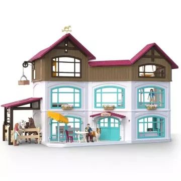Schleich: 42785 Willa nad Jeziorem & Stajnia - .zdjęcie 