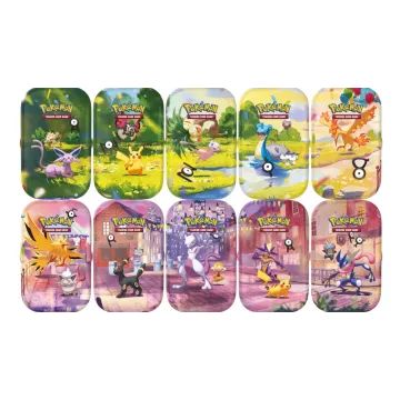 Pokémon TCG: 30. juubeli mini metallkarp – mitu varianti - .pilt