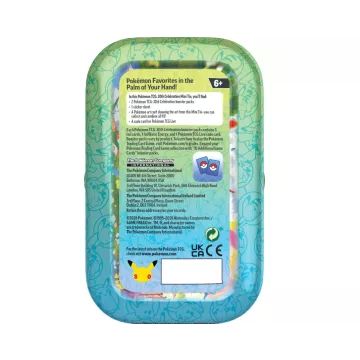 Pokémon TCG: Mini Lata Metálica 30º Aniversário – vários modelos - .Imagem