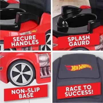 Hot Wheels – Roter Rennwagen-Töpfchen - . bild aus