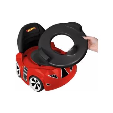 Hot Wheels – Rdeč dirkalni avto kahlica - .slika