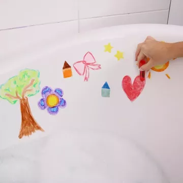 Baff Paints - Színes fürdőkréta - 10 db-os - . kép