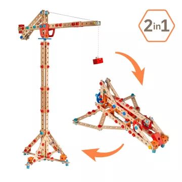 Eichhorn Construction: Žerjav in vesoljski raketoplan - .slika