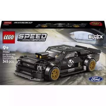 LEGO® Speed Champions Ken Block ’65 Ford Mustang Hoonicorn V1 77262 – AMBALAJ DETERIORAT - .foto