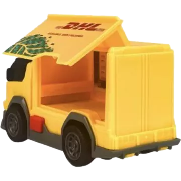 Model vehicul furgon DHL Dickie Toys – 15 cm - .foto