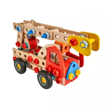 Eichhorn Constructor: Camion de pompieri de asamblat - .foto