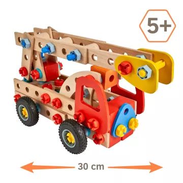 Eichhorn Construct: camion de pompieri de asamblat - .foto