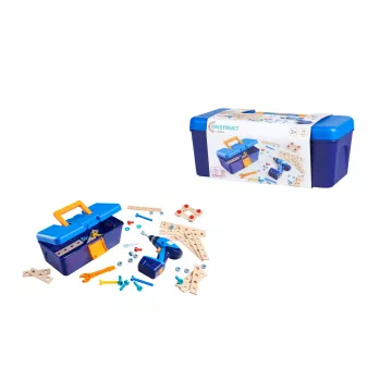 Eichhorn Constructor: Set de unelte de joacă cu bormașină - .foto