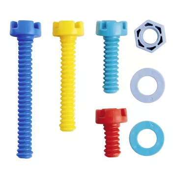 Eichhorn Constructor: Set de unelte de joacă cu bormașină - .foto
