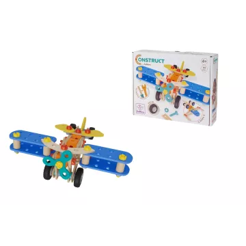 Eichhorn Constructor: Avion biplan de asamblat - .foto