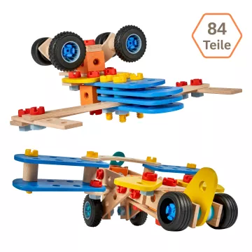Eichhorn Constructor: Avion biplan de asamblat - .foto