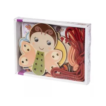 Eichhorn: snørespil med 4 dyr - .billede