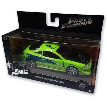 Fast & Furious autó 1:32 Brian's Mitsubishi Eclipse - . kép