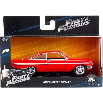 Fast & Furious autó 1:32 Dom's Chevrolet Impala - . kép