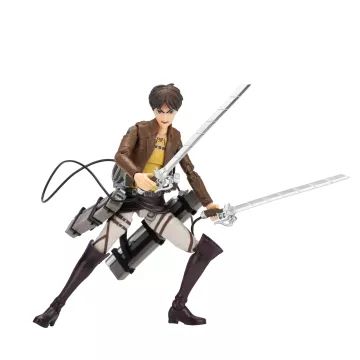 Attack on Titan figura de acción de anime Eren Jaeger 17 cm - .imagen