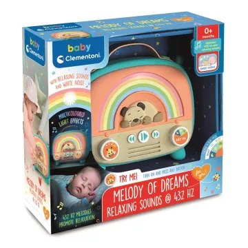 Baby Clementoni: Radio de adormit bebeluși cu senzor de plâns și lumini - .foto