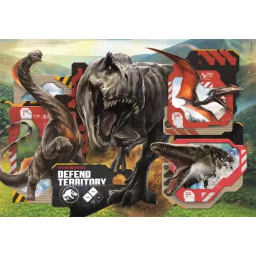 Clementoni: Jurassic World maxi puzzle – set de 24 piese - .foto