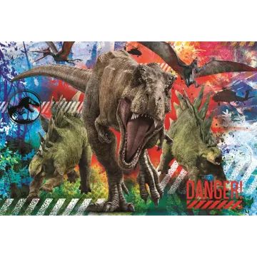 Clementoni: Jurassic World maxi puzzle – 60 dielov - .Obrázok