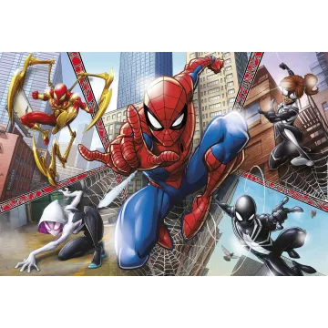 Clementoni: Maxi puzzle Spider-Man și prietenii săi – 104 piese - .foto