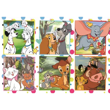 Clementoni: Disney klasszikusok maxi puzzle - 104 db-os - . kép
