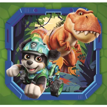 Clementoni: Mancs őrjárat - Dino Movie puzzle - 3 x 48 db-os - . kép