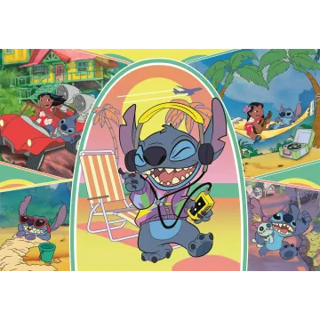 Clementoni: Stitch super puzzle - 108 db-os - . kép